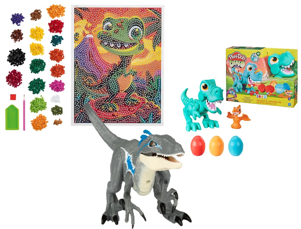 crelando®  Hračky pre fanúšikov Dinosaurov  (800011104)