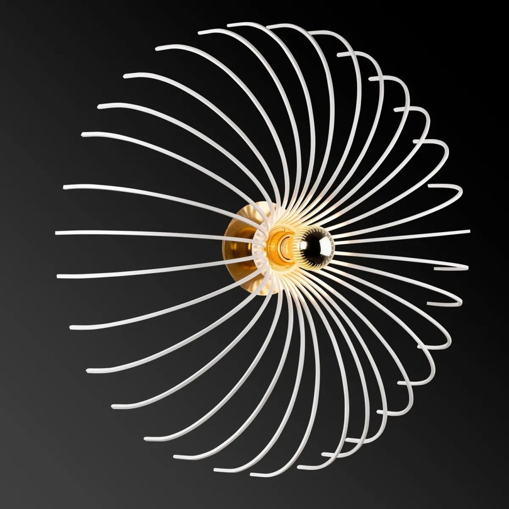 Nástenné svietidlo Aspendos I biele