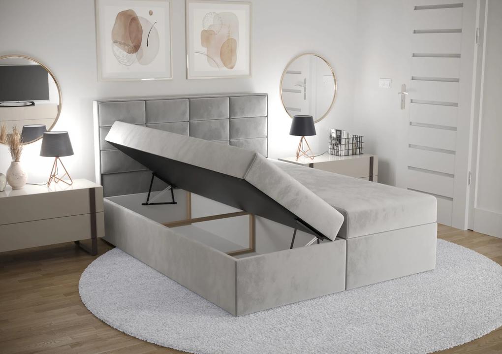 Moderná Kontinentálna posteľ KEJA/boxspring - ÁNO + (70€),140x200