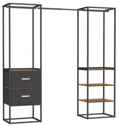 Otvorená šatníková skriňa RGR003B01