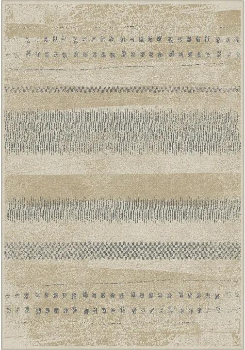 TEMPO KONDELA Avalon koberec 140x200 cm béžová / vzor