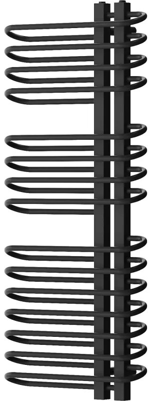 Mexen Ops vykurovacie teleso 1300 x 550 mm, 694 W, čierna, W122-1300-550-00-70