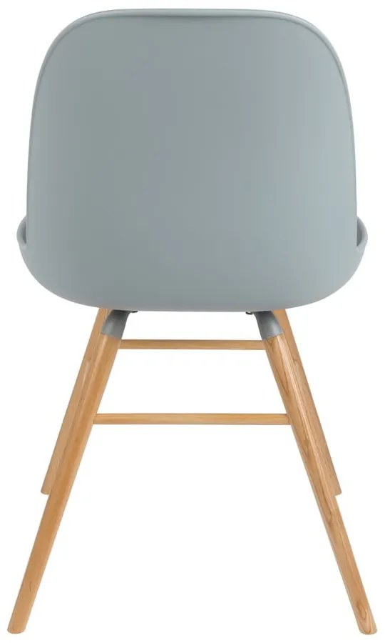 Svetlosivé jedálenské stoličky v súprave 2 ks Albert – Zuiver