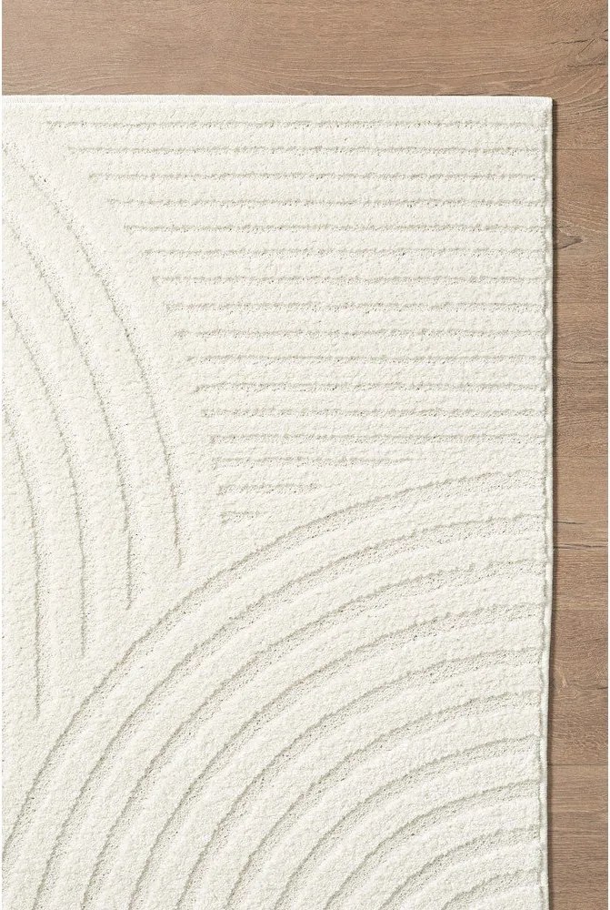 Krémovobiely koberec 160x230 cm Whirl – ESTE