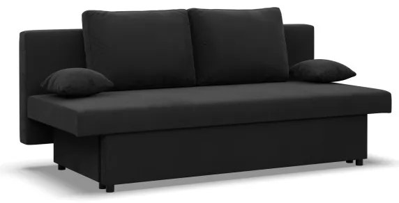 Pohovka NOLA rozkladacia, čierná