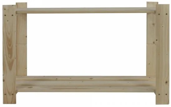 Regál drevený B-06 50x80x28 -borovica