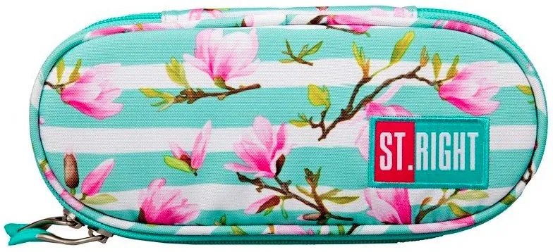 Školský set ST.RIGHT Flower Magnolia - batoh + peračník