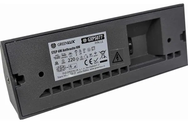 LED Vonkajšie nástenné svietidlo LED/6W/230V IP54