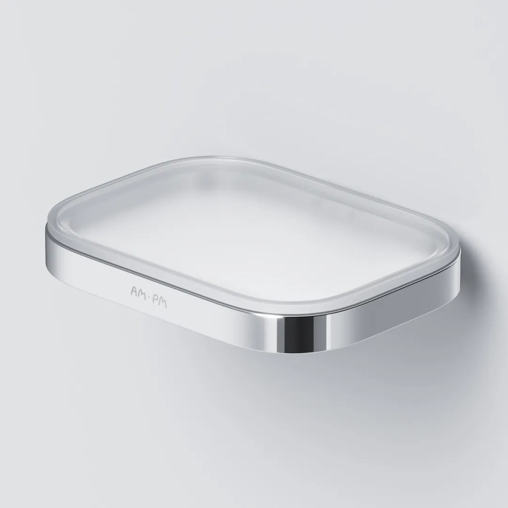 Miska na mydlo AM.PM Func A8F34200 nástenná, sklo, chróm