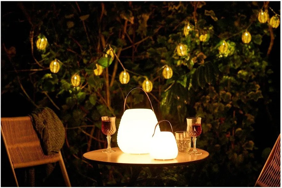 LED prenosné vonkajšie svietidlo na USB ø 20,5 cm Derry – House Nordic