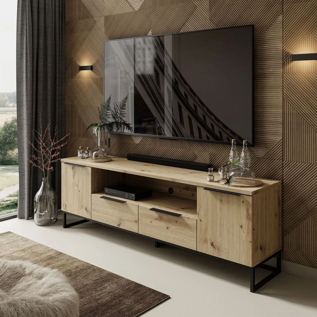 TV STOLÍK VALBO DUB ARTISAN 179 cm