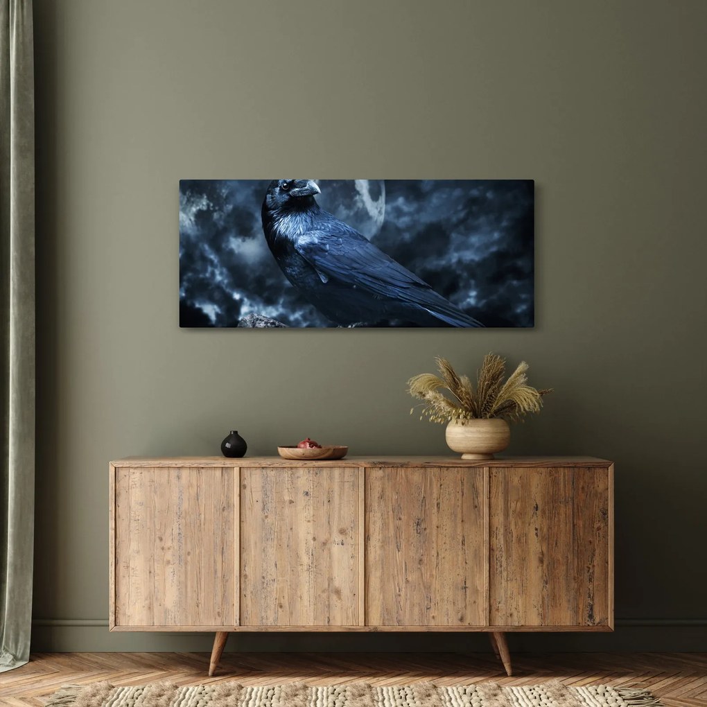 Obraz - Havran (120x50 cm)