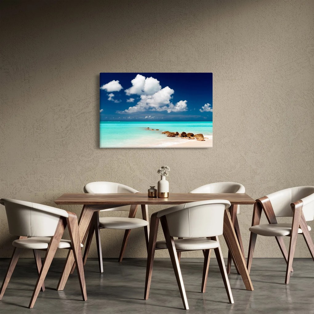 Obraz - Tropická pláž (90x60 cm)