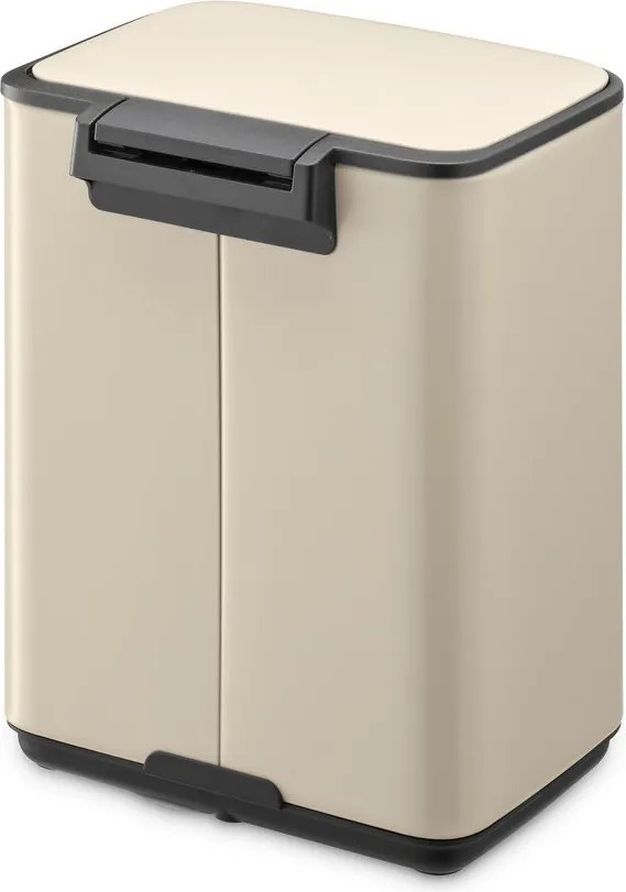 Béžový pedálový oceľový odpadkový kôš 4 l Bo – Brabantia
