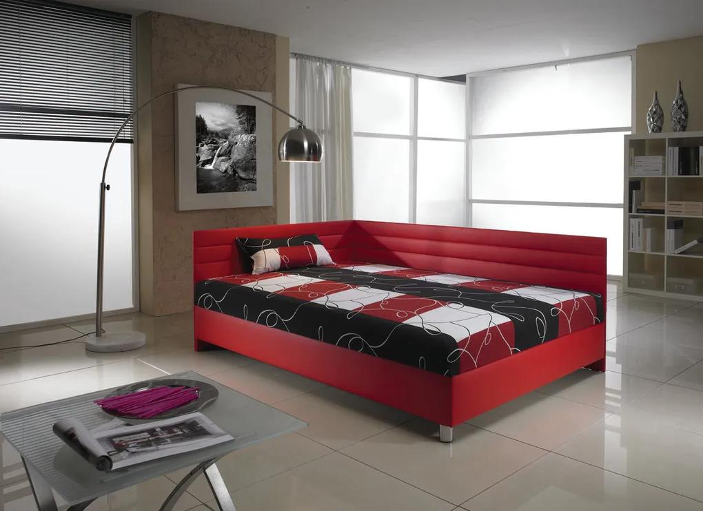 Čalúnená posteľ ELITE 140 x 200 cm Prevedenie: pravé