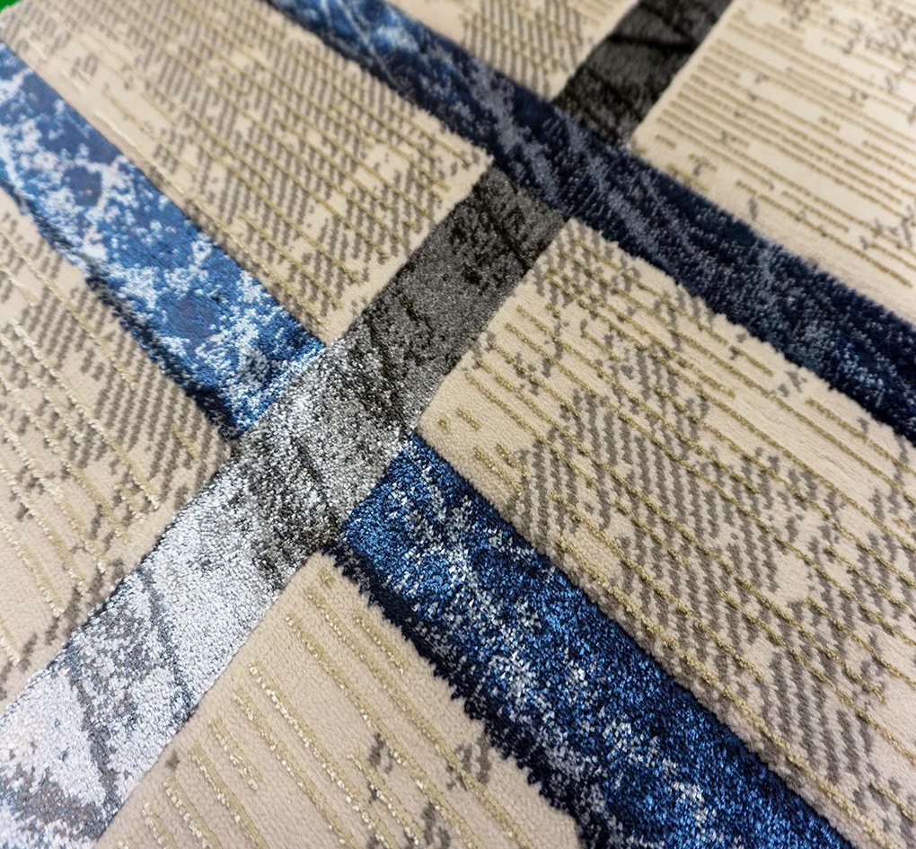Koberec Esprit 3609 NAVY – námornícka modrá, obdĺžnik Rozmer: 280x370 cm