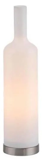 JUST LIGHT. 14006-16 - Stolná lampa BOTTLE 1xE14/25W/230V biela