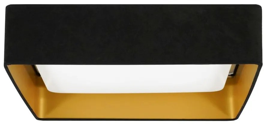 Brilagi - LED Stropné svietidlo VELVET SQUARE LED/24W/230V čierna BG0650