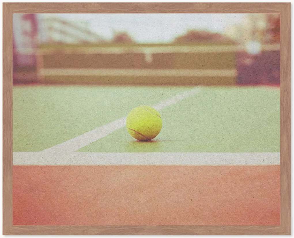 Fotografia v ráme Ball on Court, rôzne veľkosti