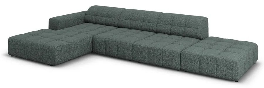 Tyrkysová rohová pohovka (ľavý roh) Chicago – Cosmopolitan Design