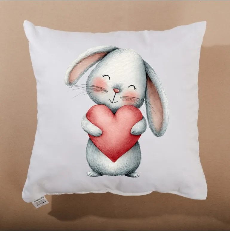 Dekoratívny vankúš Bunny Love 40x40 cm EMI