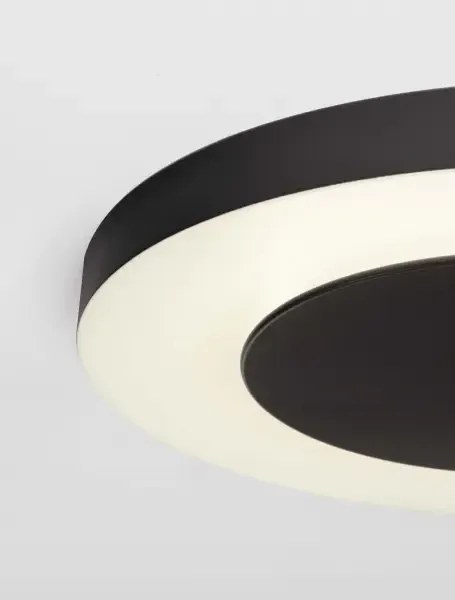 LED stmievateľné čierno-biele moderné stropné svietidlo Pada 60