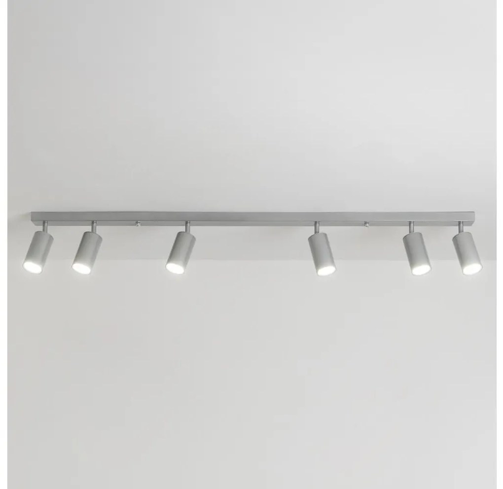 Brilagi - Kúpeľňové bodové svietidlo SELE 6xGU10/30W/230V IP44 strieborná