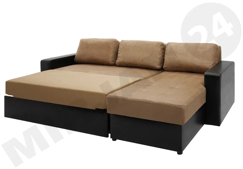 Rohová sedacia súprava Deco, Dostupné poťahy: Soft 066 + Lux 02, Strana: ľavá