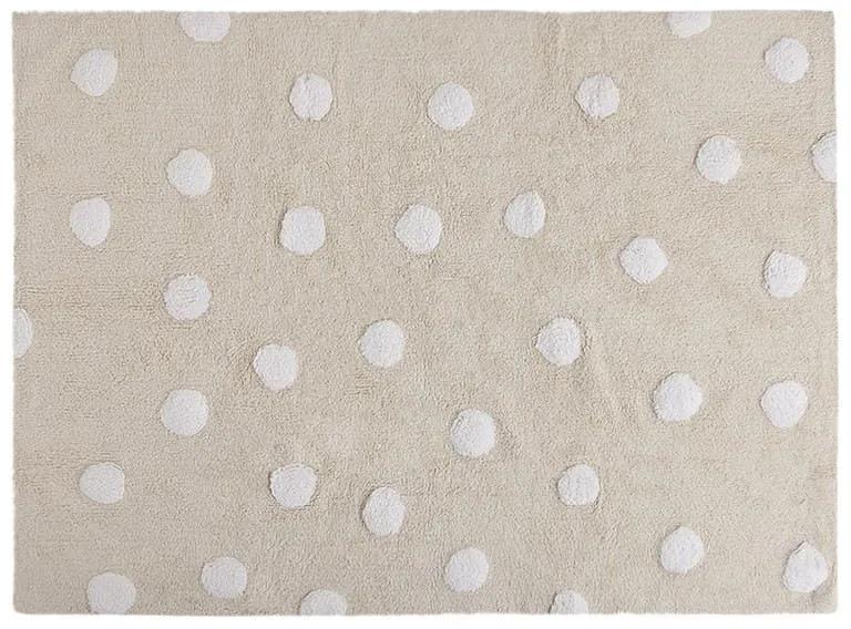 Lorena Canals Koberec Dots beige-white 120x160cm