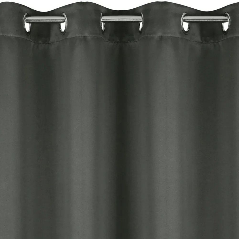 Blackout záves v grafitovej farbe Dĺžka: 250 cm
