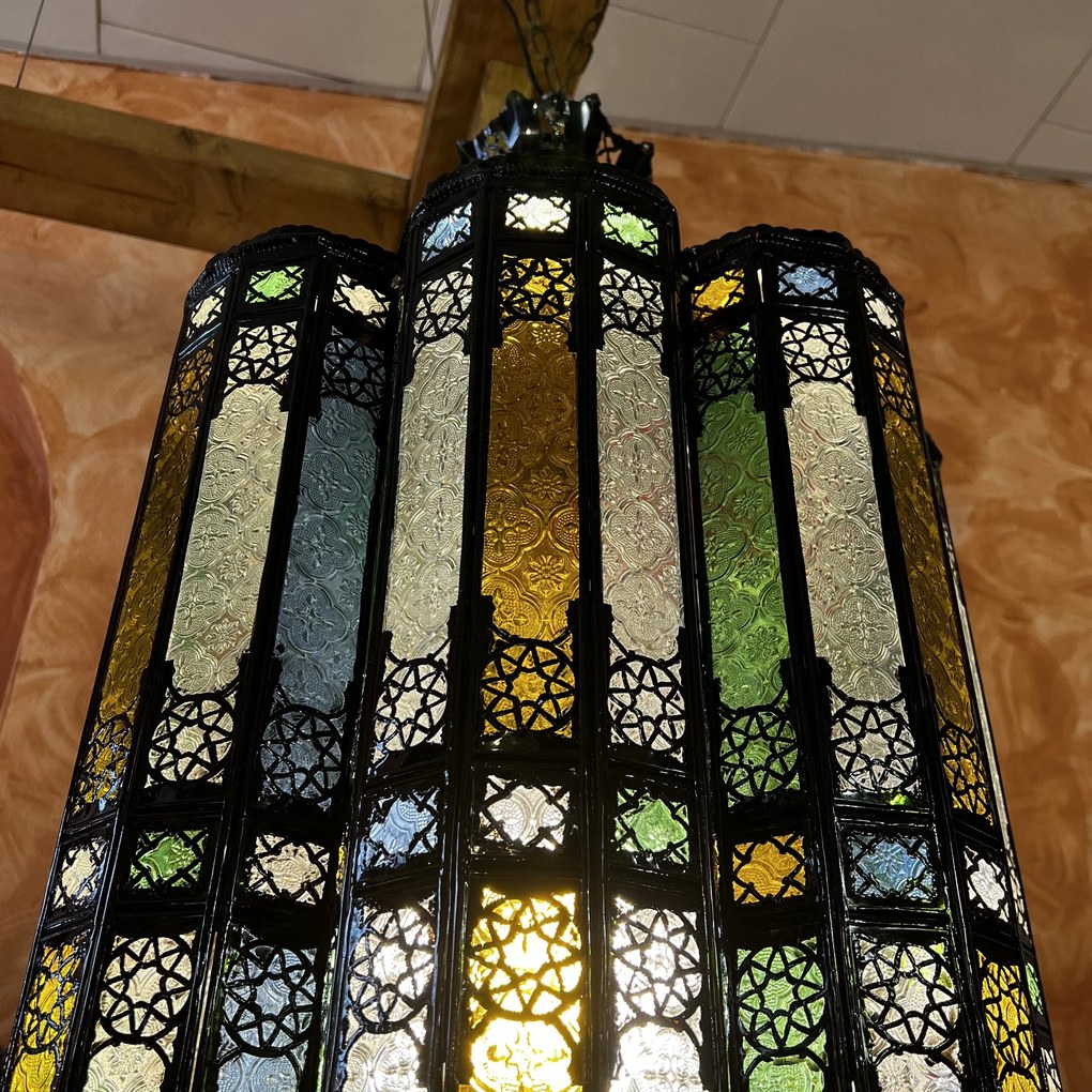 Marocká závesná lampa Shahmaran