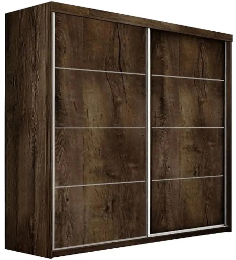 Skriňa Top 25 Plus 150 Tmavý jaseň