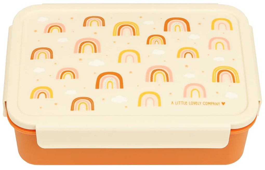 A Little Lovely Company - škatuľka na desiatu - dúha