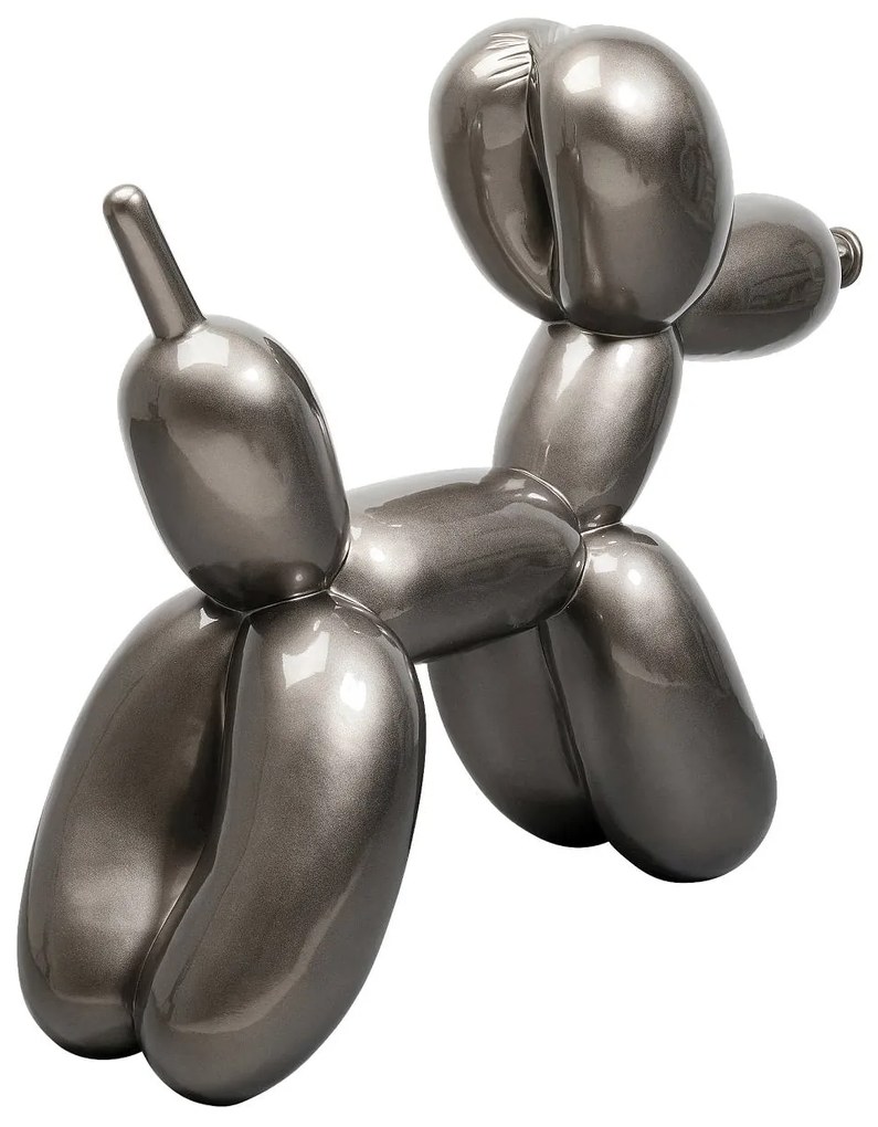 Balloon Dog soška sivá 118 cm
