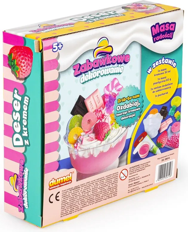 Dezert s krémom | Kreatívna sada Dumel Discovery – výroba squishy dezertu