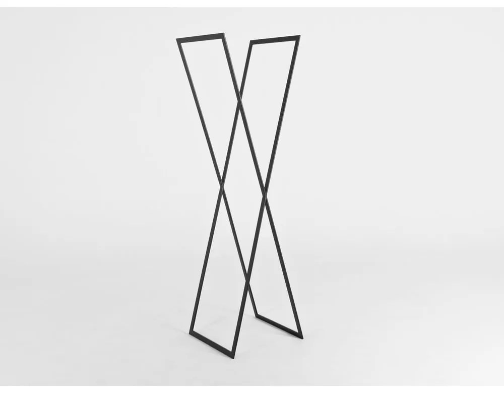 Čierny kovový vešiak CustomForm Rosett