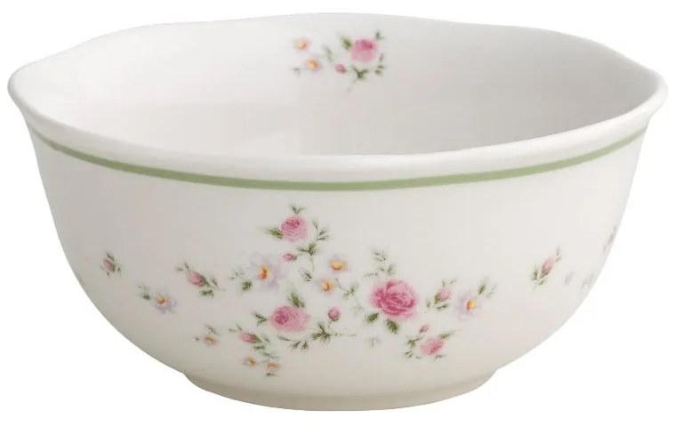Súprava 2 bielych porcelánových misiek Brandani Nonna Rossa, ⌀ 14 cm