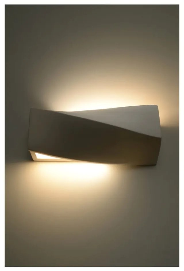 Nástenné keramické svietidlo Sollux Taurus Mini