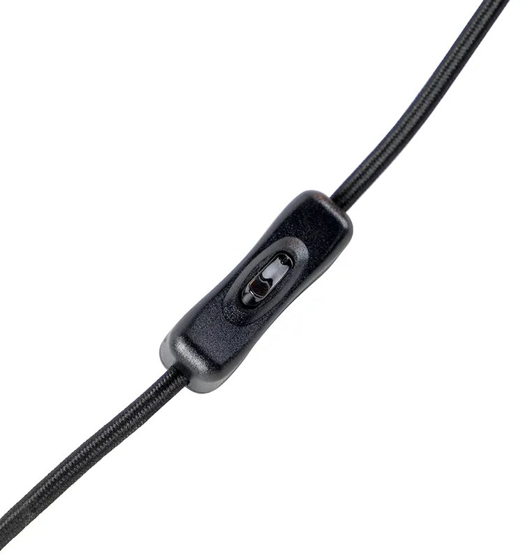 Stolná lampa v štýle Art Deco mosadz s ružovým sklom - Pallon