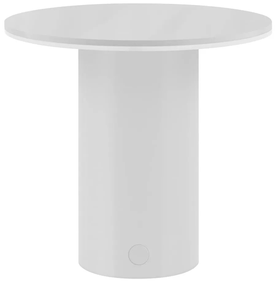 Biela LED stmievateľná stolová lampa (výška 18 cm) Fungo – Remember