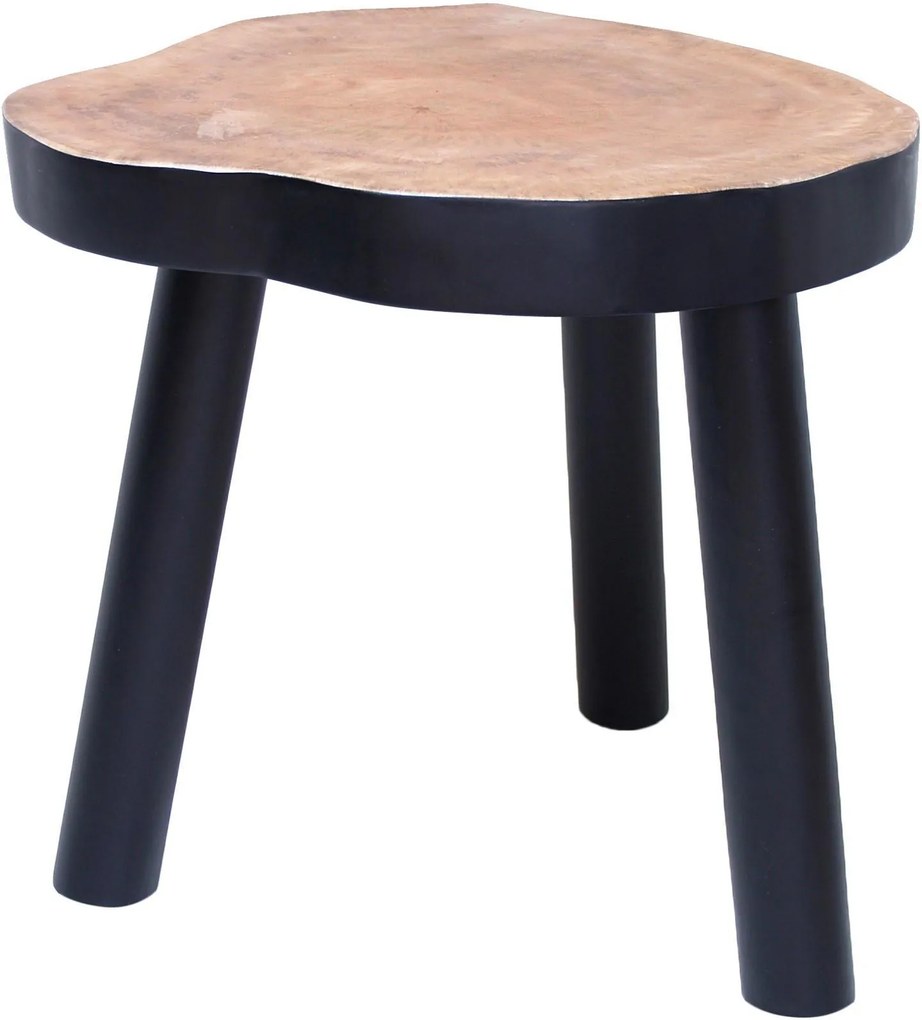 HK living Stolček Tree Table Black