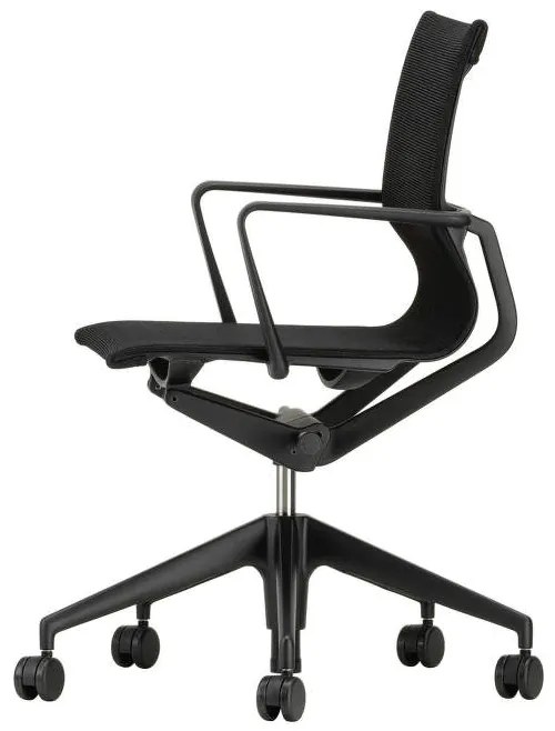 Vitra Kancelárska stolička Physix, deep black / black pearl