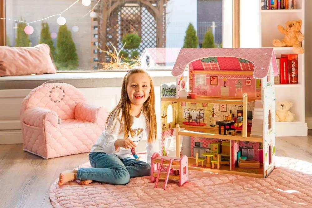 Drevený domček pre bábiky - rezidencia Fairy Tale Ecotoys