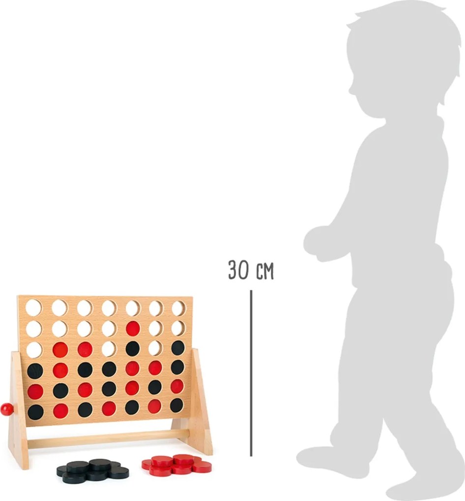 Dřevěná společenská hra TIC-TAC-TOE