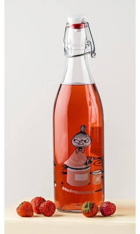 Sklenená fľaša Moomin Marmalade 0,5l