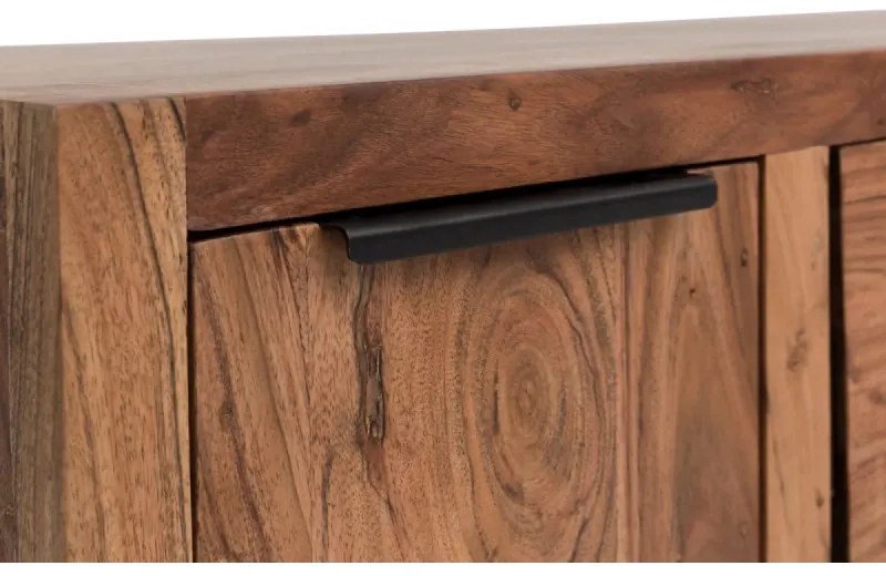 furniture-nabytek.cz - Masívne umývadlo Sydney light I z akáciového dreva, lakované, hnedé – 105×45×74 cm