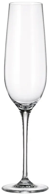 Crystalite Bohemia poháre na šampanské Uria 270 ml 1KS