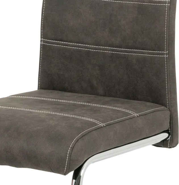 Jedálenská stolička sivá HC-483 GREY3
