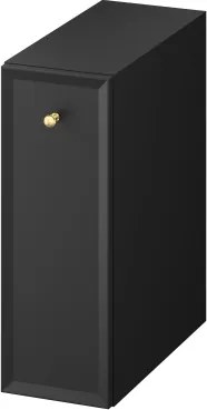 Cersanit S1022-007 - Závesná kúpeľňová skrinka MILLE 20x45 cm matná čierna