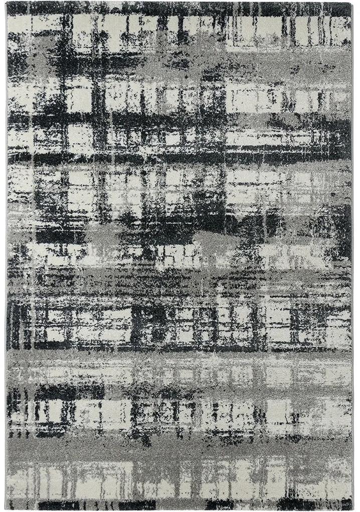 Koberce Breno Kusový koberec BRONX 548/grey, sivá, viacfarebná,120 x 170 cm